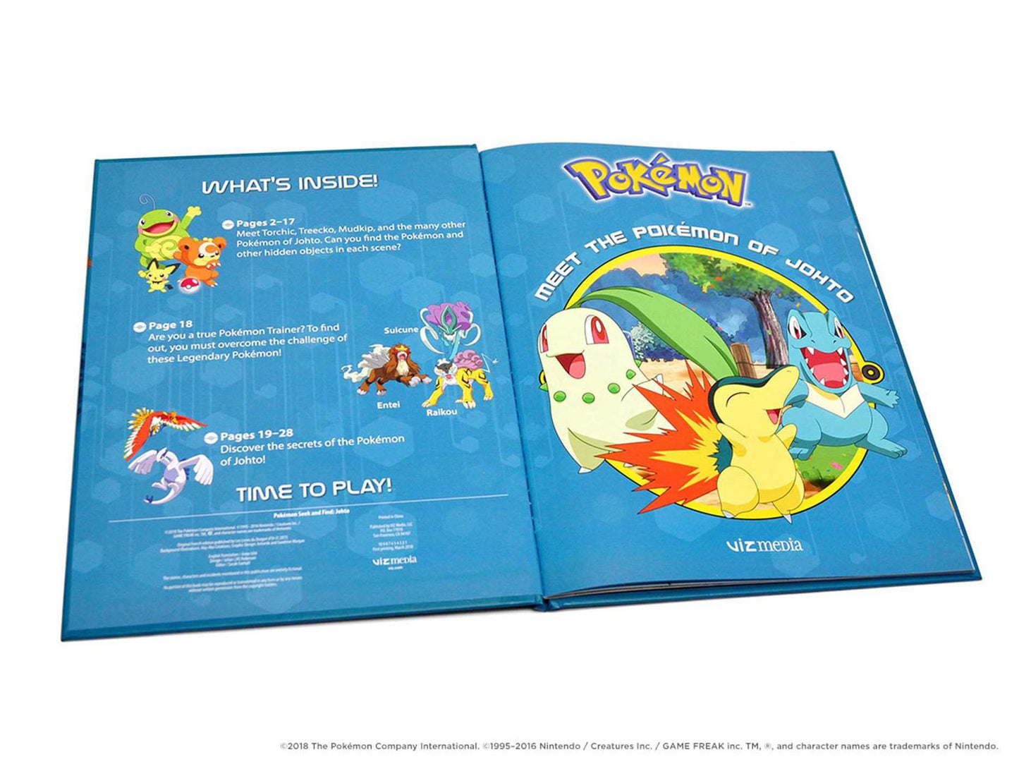 Pokemon Seek and Find - Johto: Joht