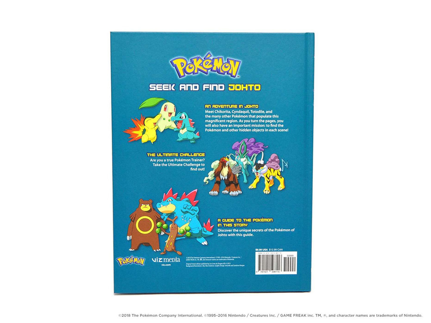 Pokemon Seek and Find - Johto: Joht