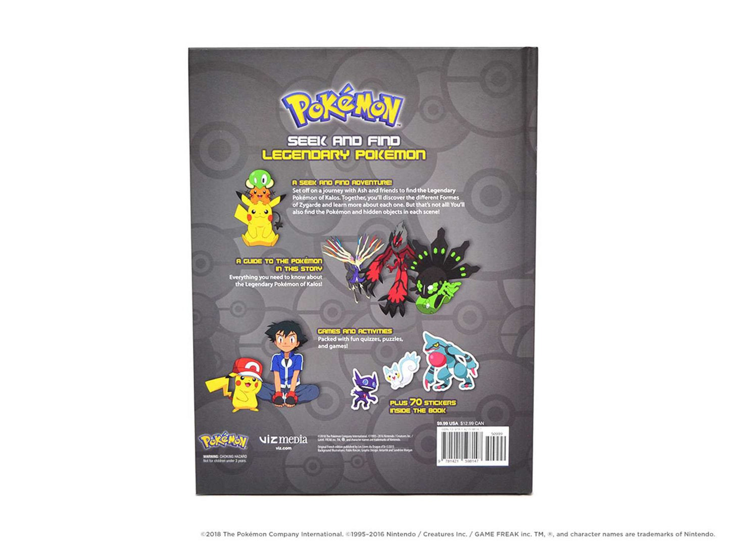 Pokemon Seek and Find - Legendary Pokemon