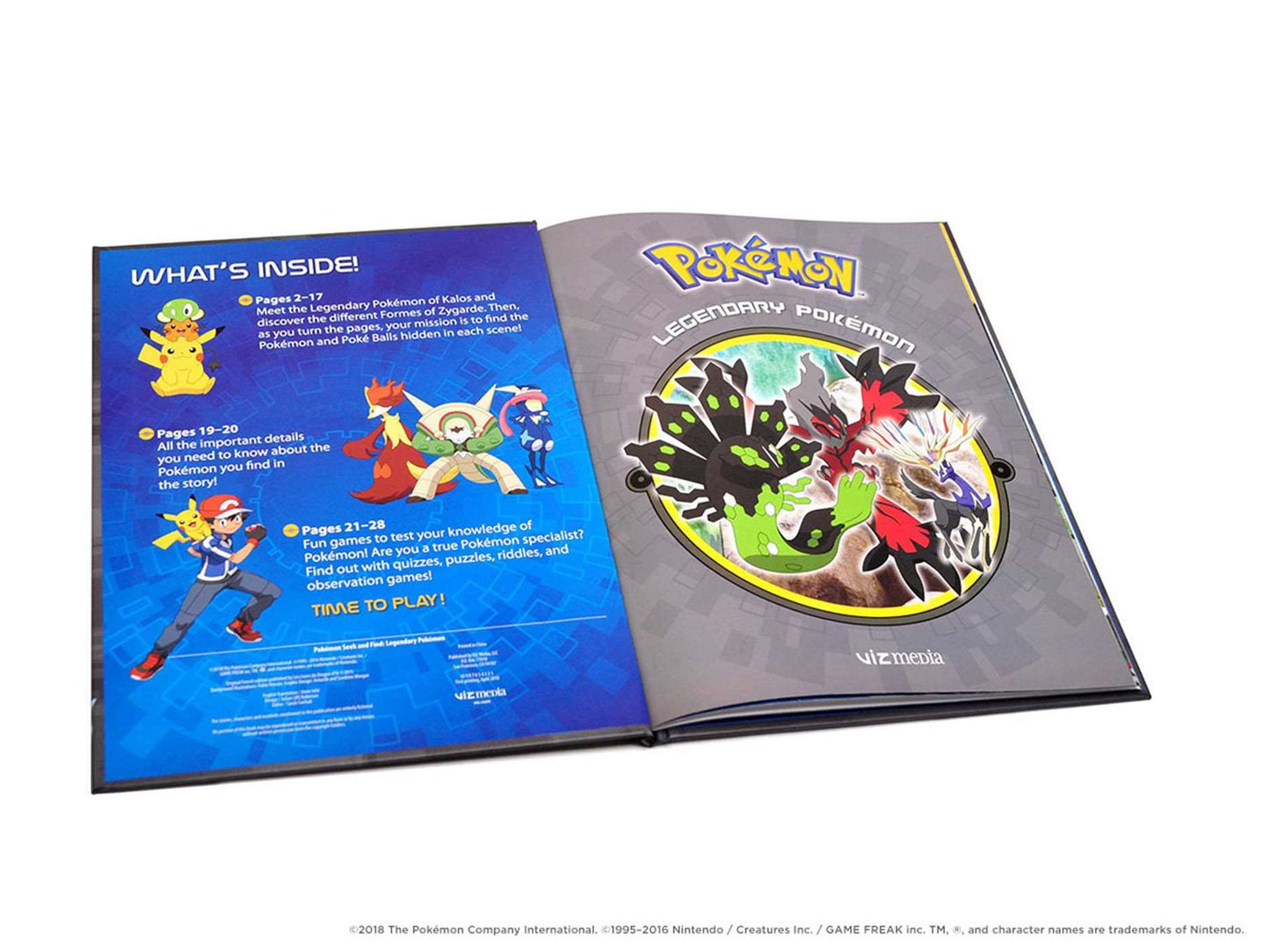 Pokemon Seek and Find - Legendary Pokemon