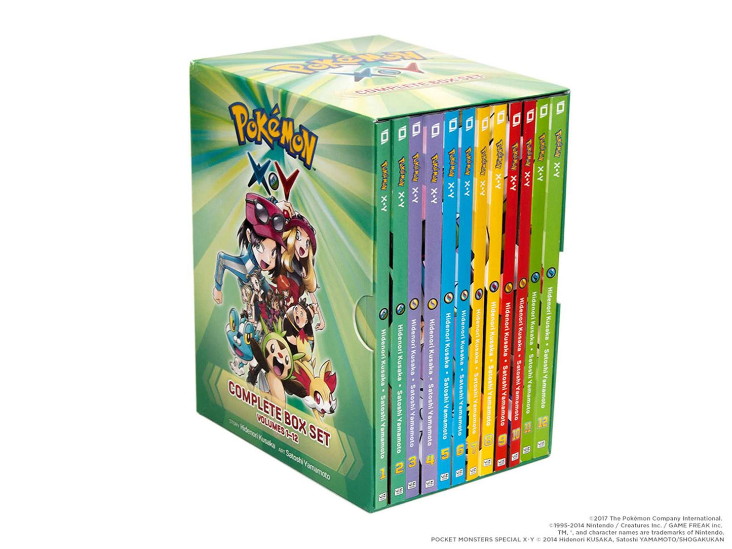 Pokemon X*Y Complete Box Set: Includes vols. 1-12