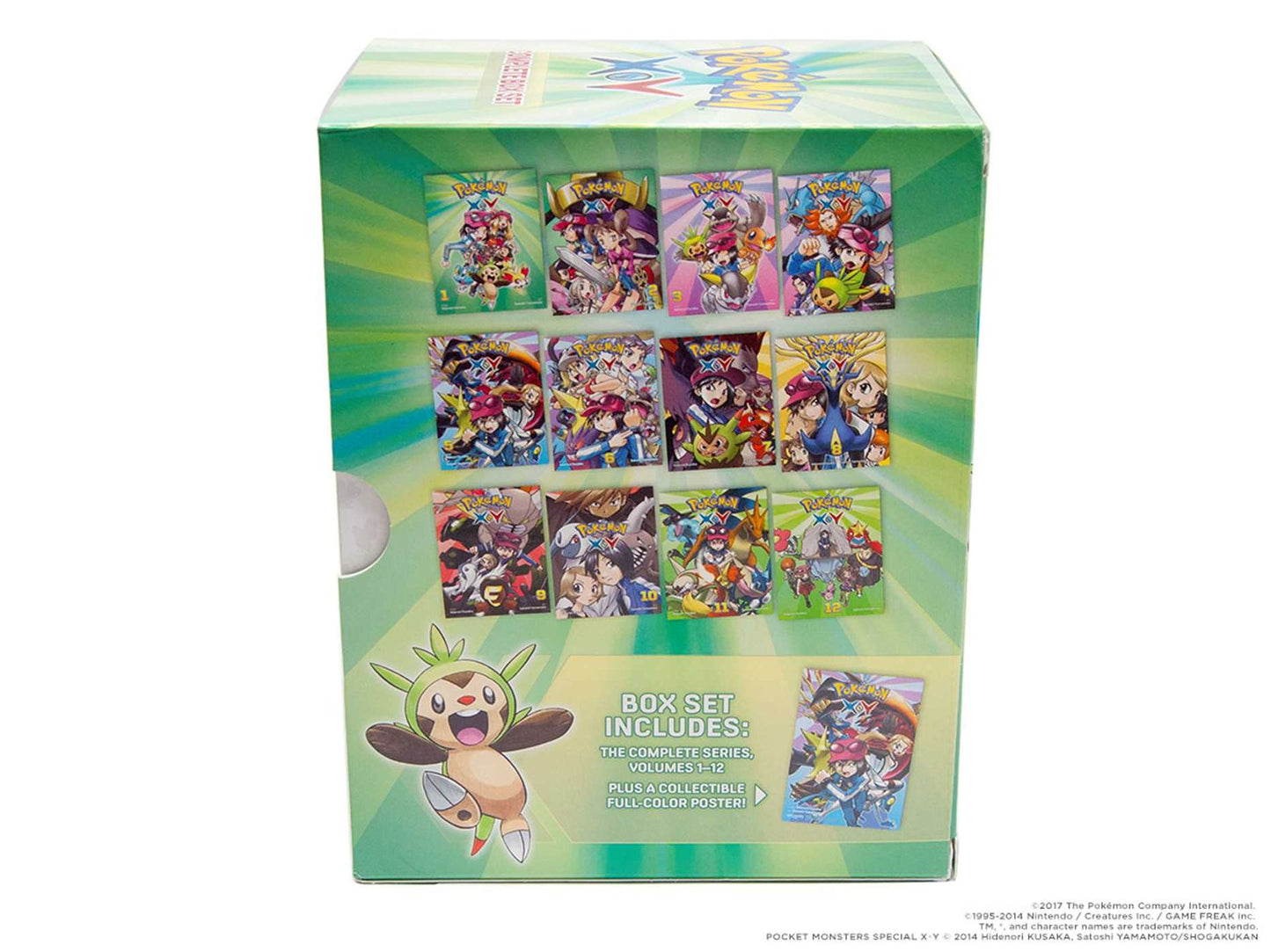Pokemon X*Y Complete Box Set: Includes vols. 1-12