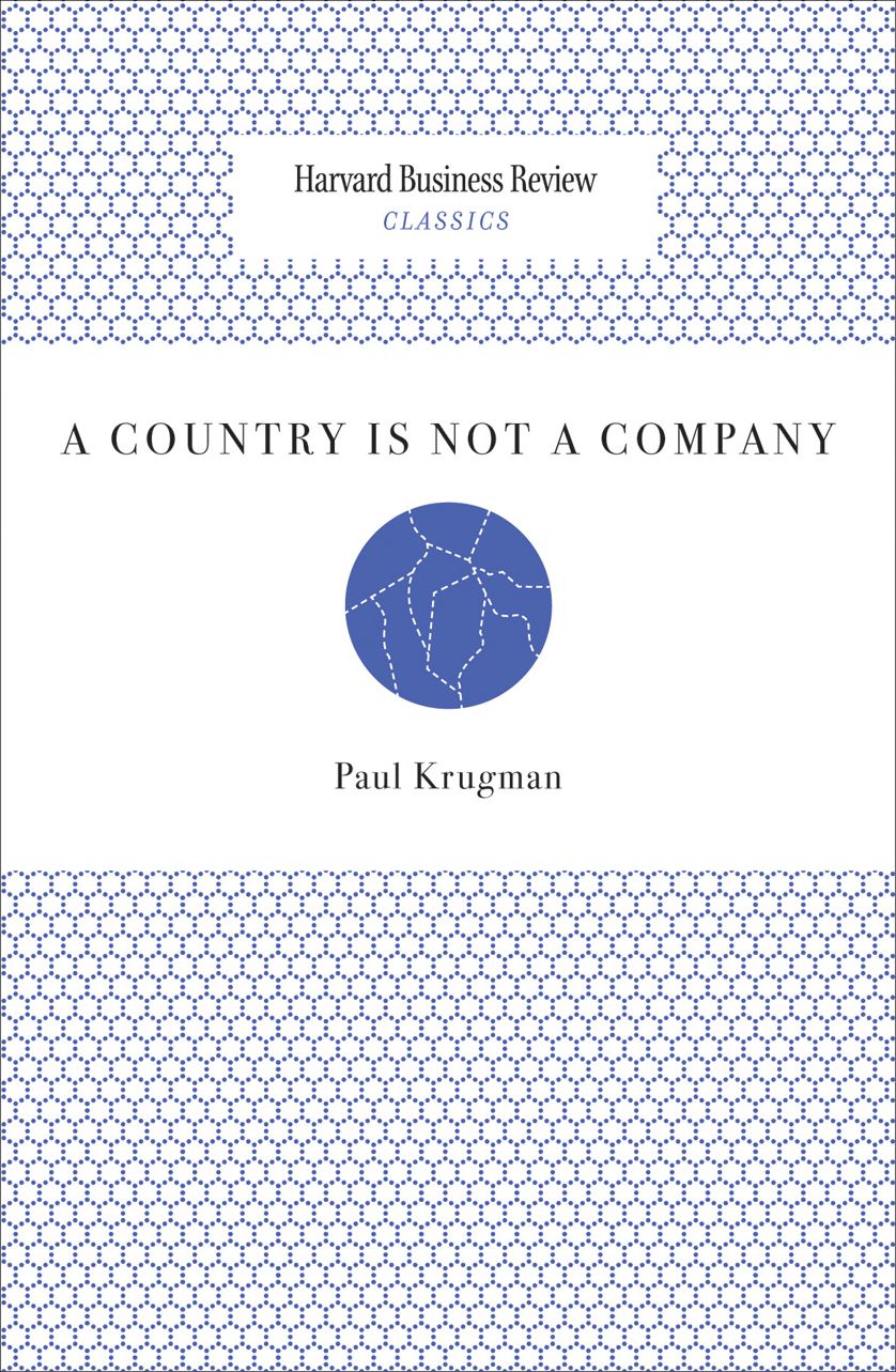 A Country Is Not a Company