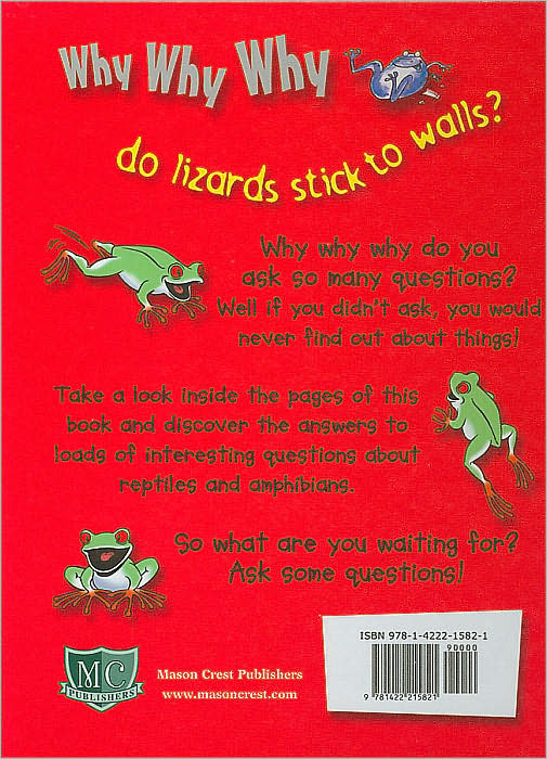 Why Why Why Do Lizards Stick to Walls?