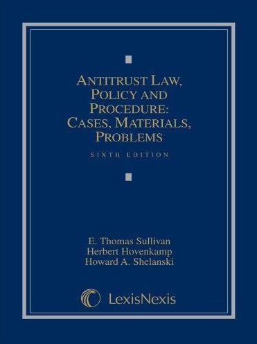 Antitrust Law Policy & Procedure: C M P