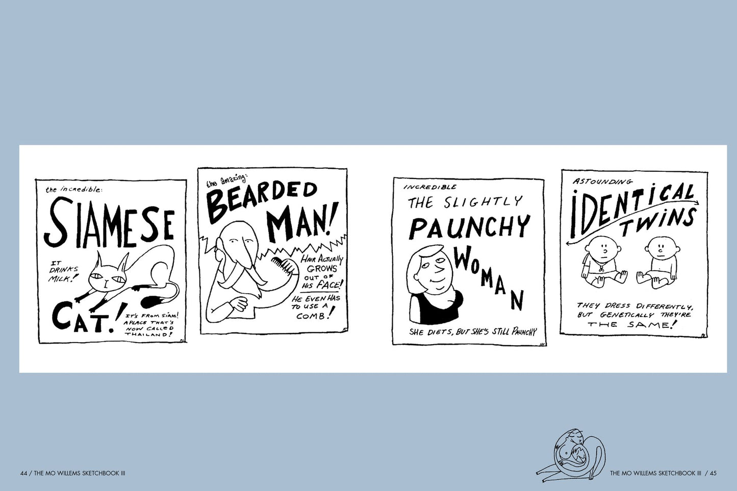Don't Pigeonhole Me! (Two Decades of the Mo Willems Sketchbook)
