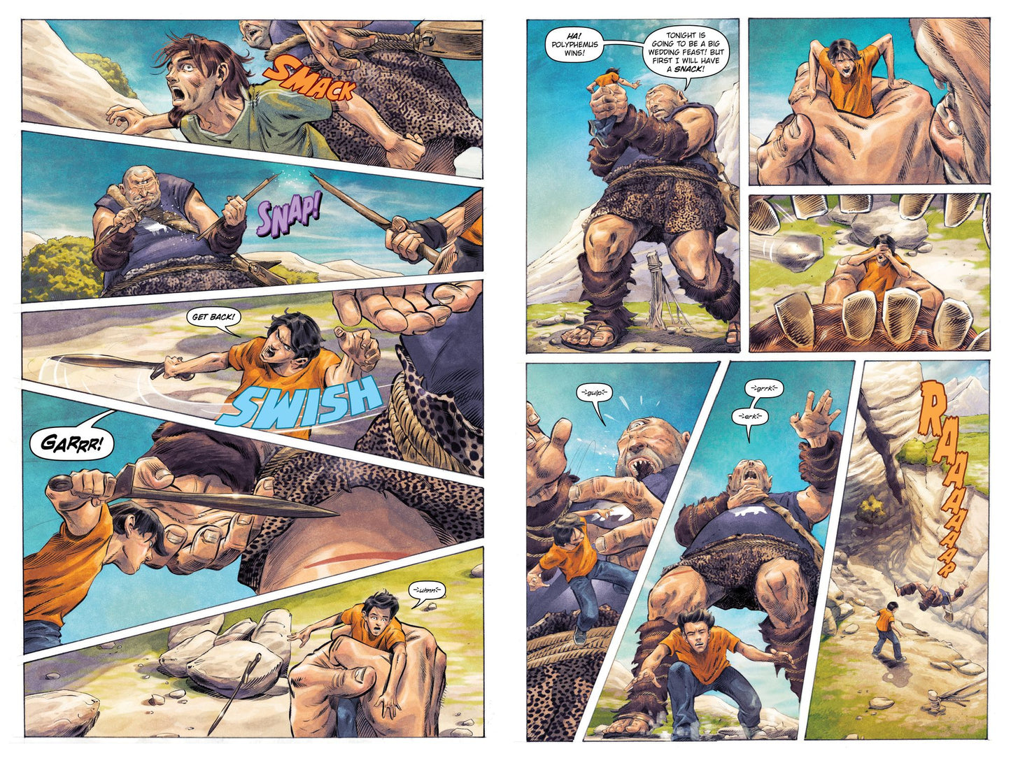 The Sea of Monsters: The Graphic Novel (Percy Jackson and the Olympians Series)