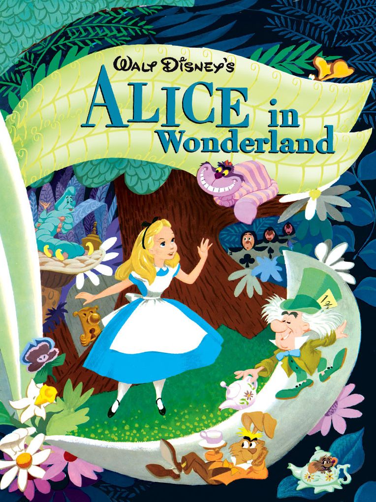 Walt Disney's Alice in Wonderland (Little Golden Book Series)