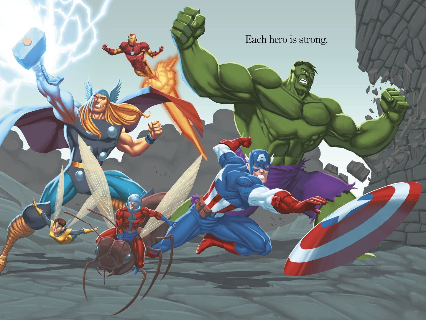 These Are The Avengers (World of Reading Series)
