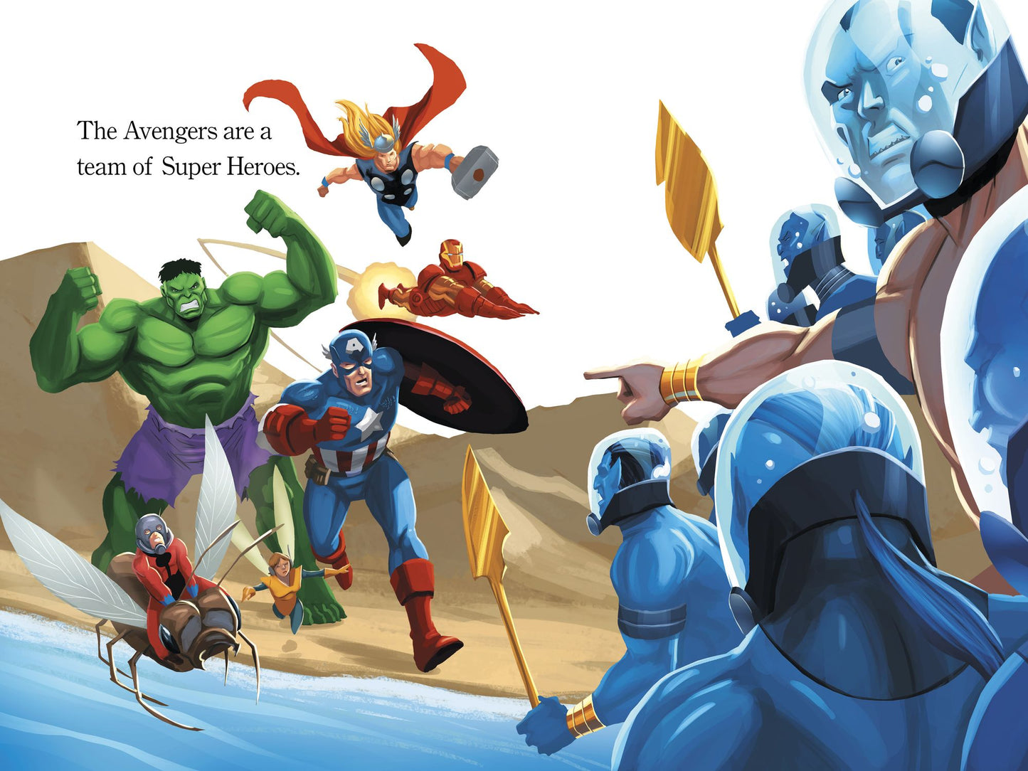 These Are The Avengers (World of Reading Series)