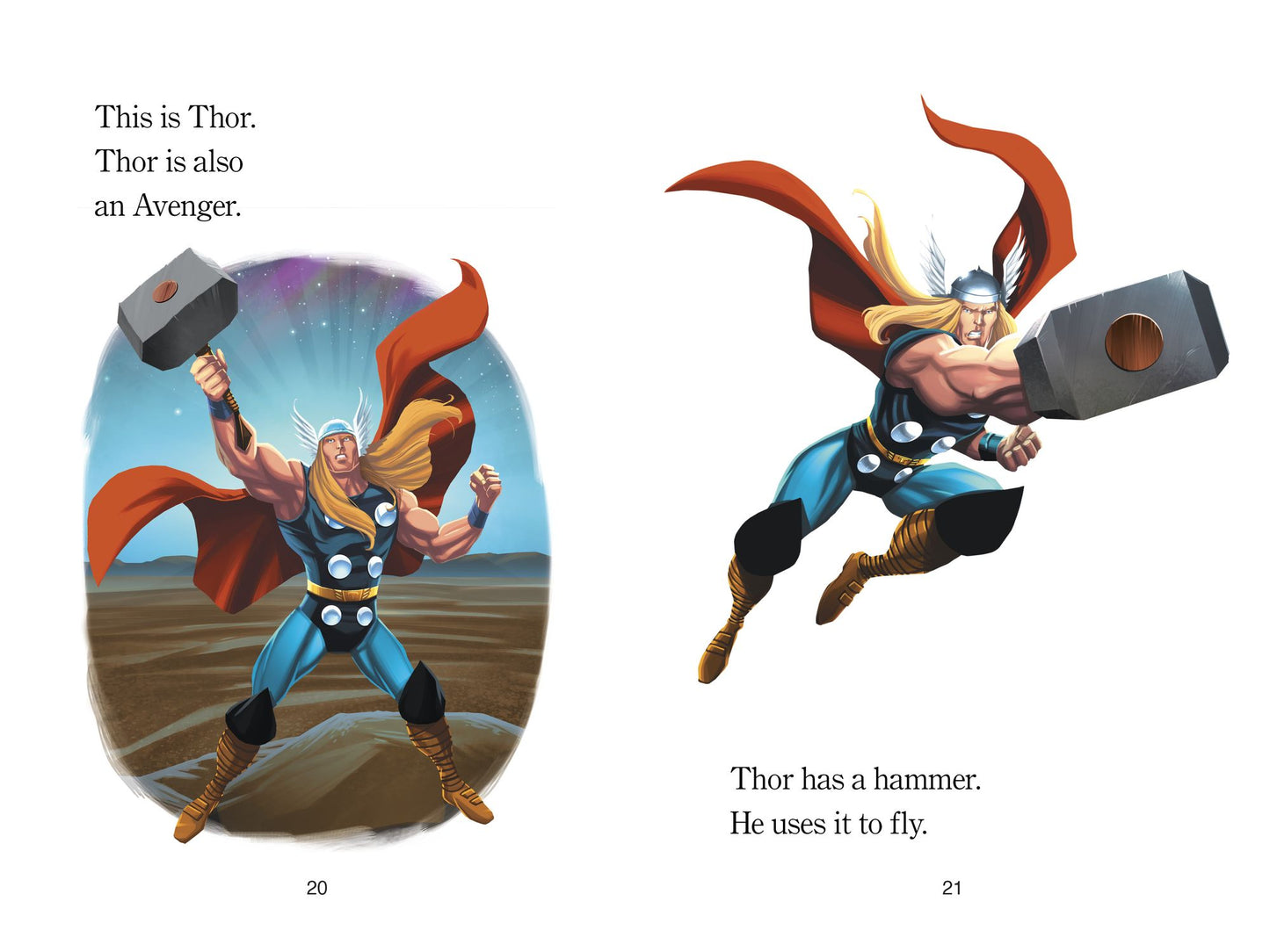 These Are The Avengers (World of Reading Series)
