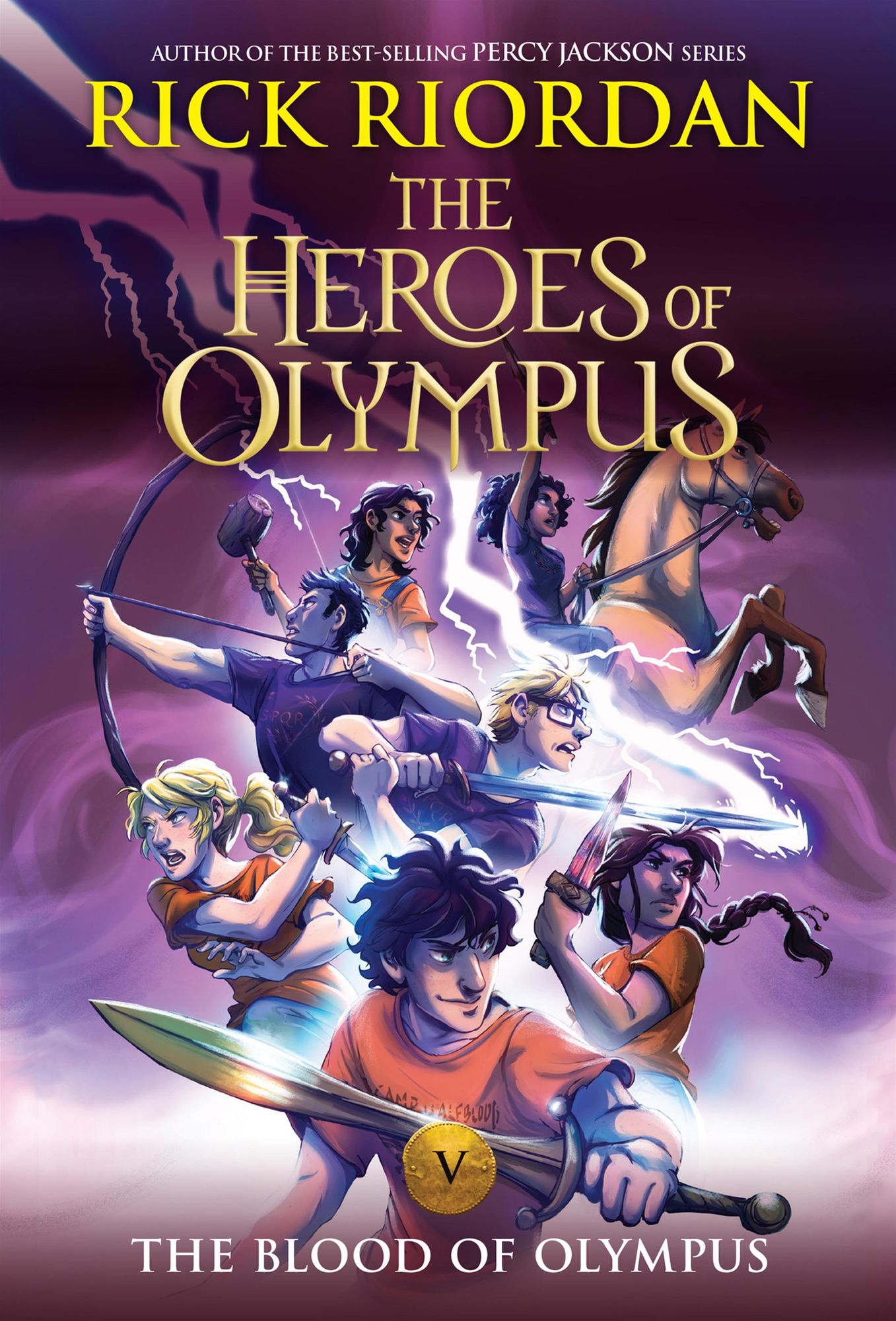 The Blood of Olympus (The Heroes of Olympus Series #5)
