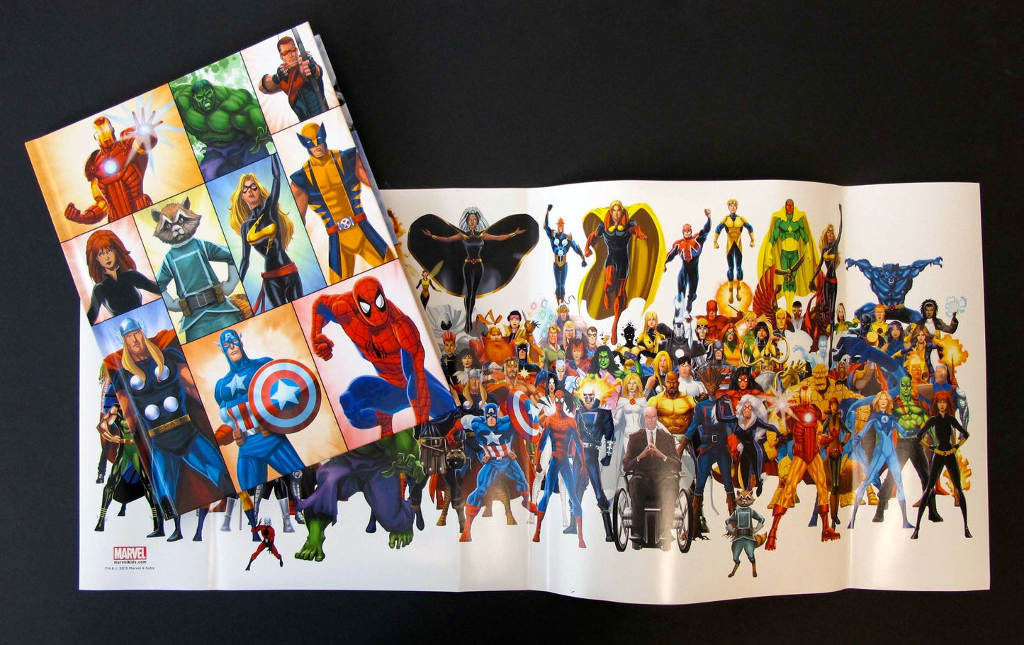 Meet The Marvel Super Heroes: Includes a Poster of Your Favorite Super Heroes!