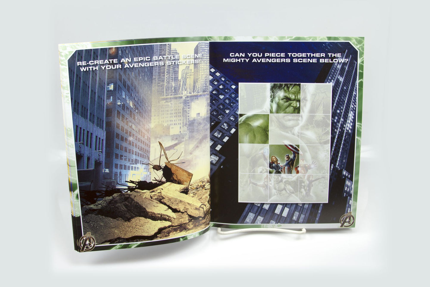 The Avengers Reusable Sticker Book