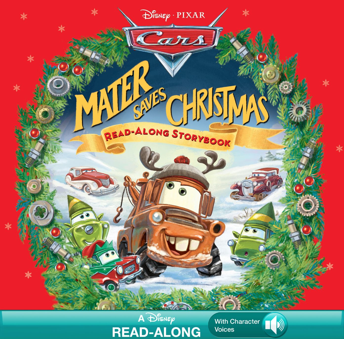 Mater Saves Christmas Read-Along Storybook (Disney*Pixar Cars)