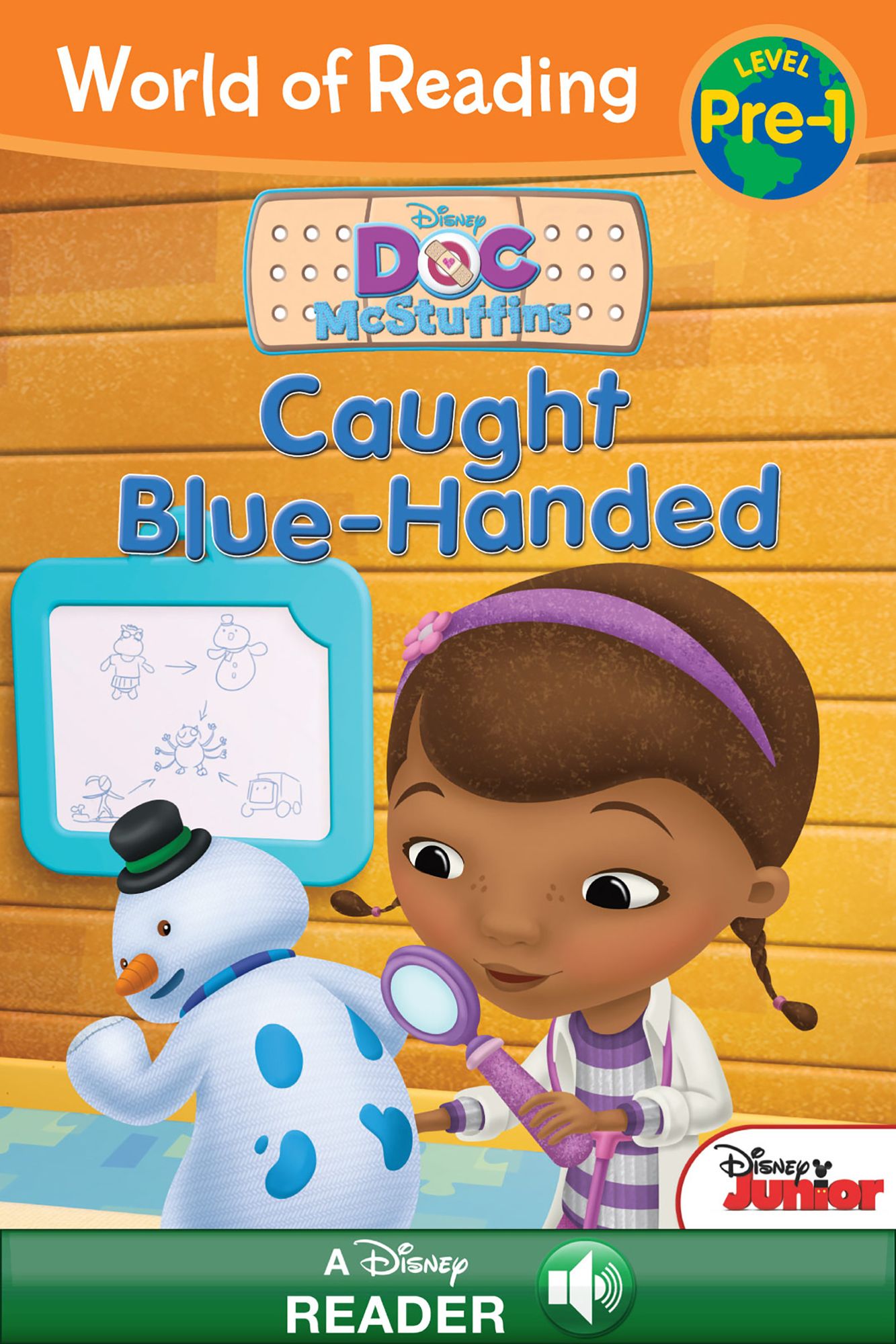 World of Reading Doc McStuffins: Caught Blue-Handed: A Disney Read Along (Level Pre-1)