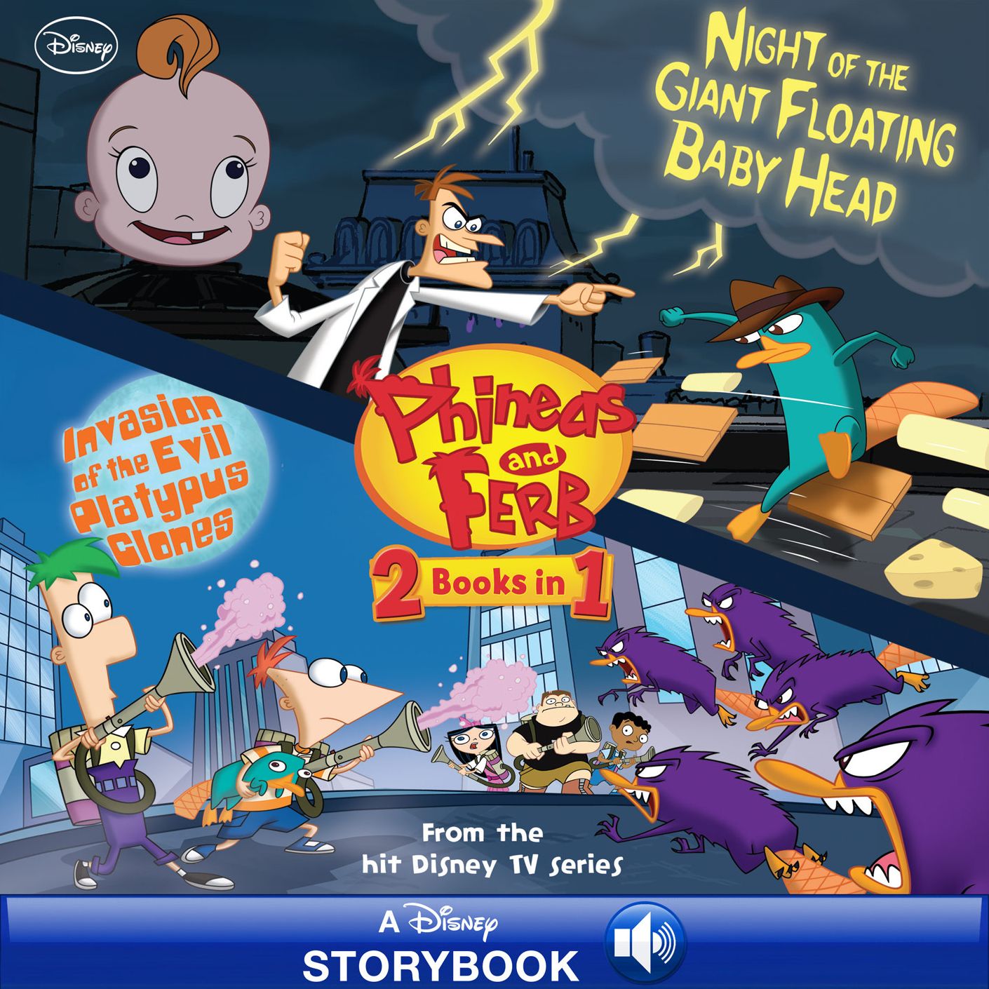 Invasion of the Evil Platypus Clones / Night of the Giant Floating Baby Head