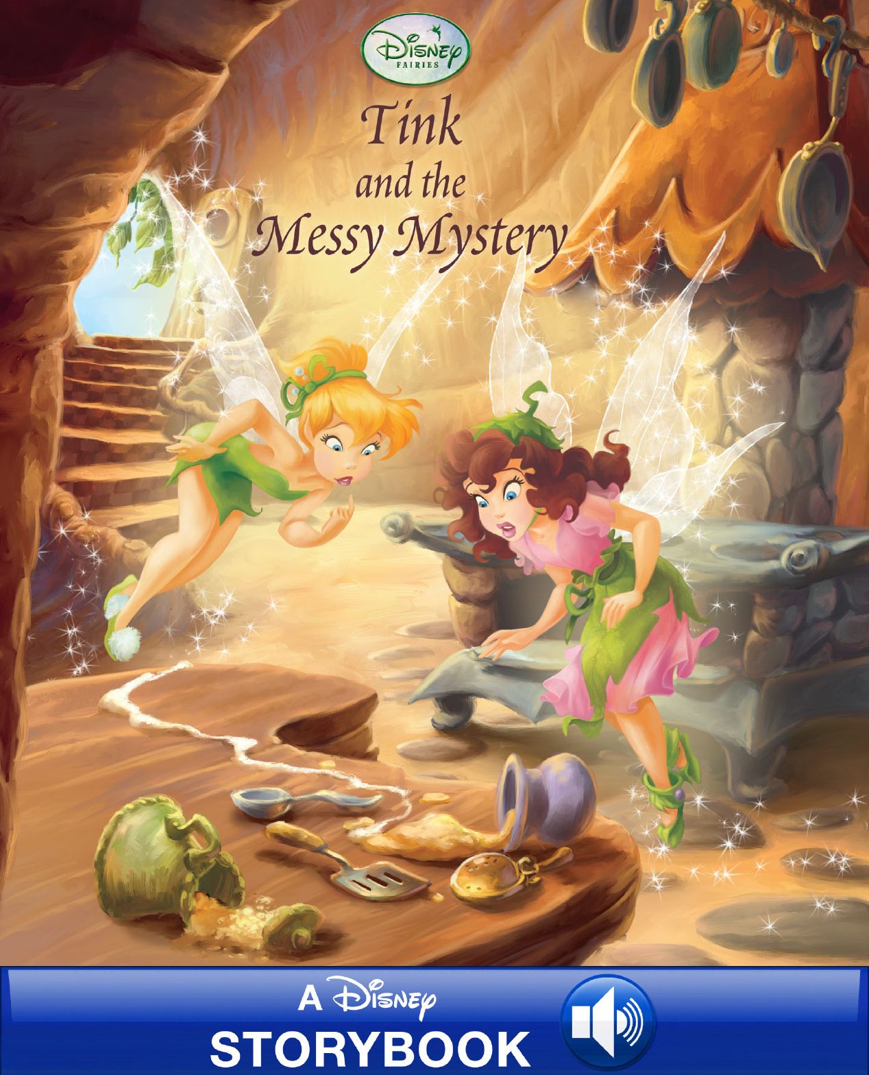 Disney Fairies: Tink and the Messy Mystery: A Disney Read Along