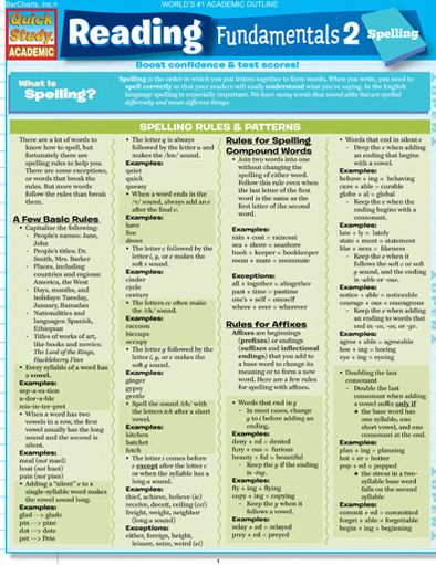 Reading Fundamentals 2