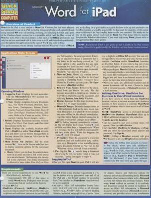 Word 2013 For Ipad