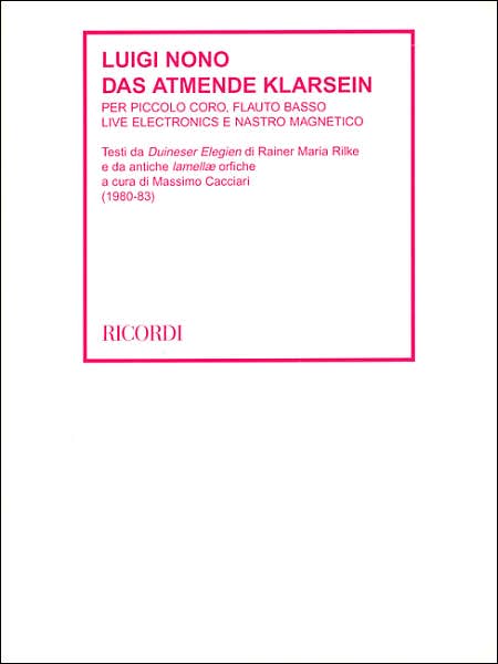 Das Atmende Klarsein (1980-83): Score with Instructional DVD