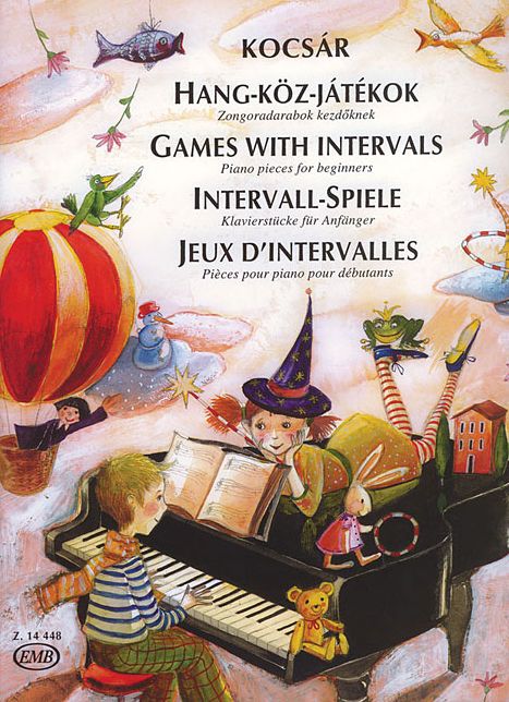 Games with Intervals: 30 Piano Pieces for Beginners