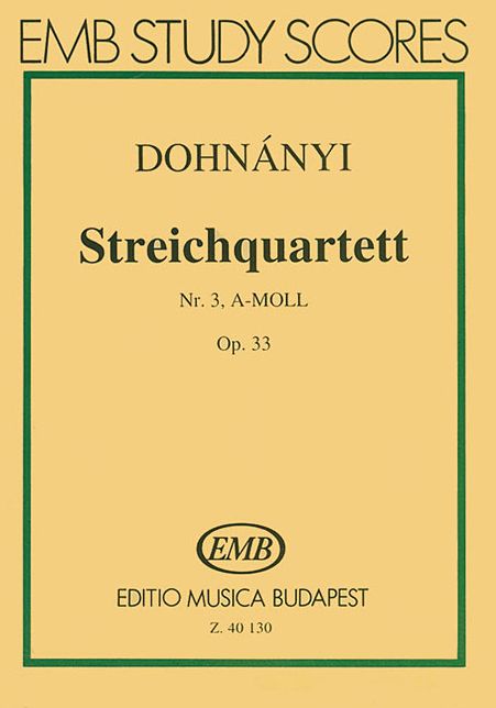 String Quartet No. 3 in A Minor, Op. 33