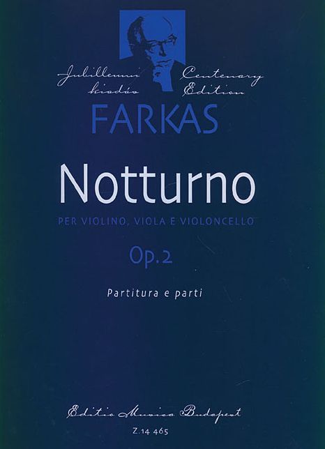 Notturno, Op. 2: Violin, Viola, Violoncello