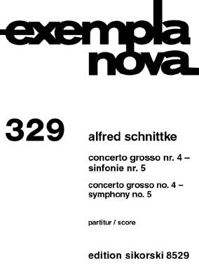 Concerto Grosso No. 4 & Symphony No. 5: Study Score