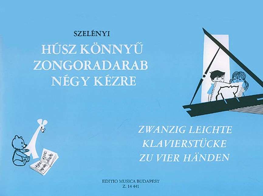 20 Easy Piano Pieces for Four Hands: Piano Duets: 1 Piano/4 Hands