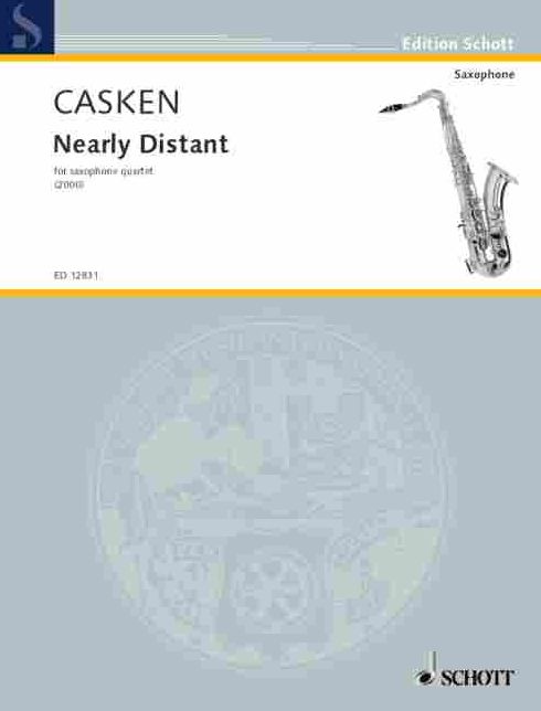 Nearly Distant: Saxophone Quartet Score and Parts