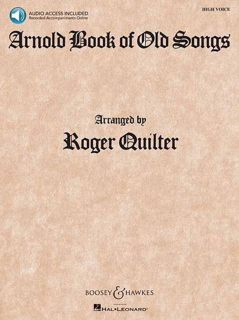 Arnold Book of Old Songs: High Voice
