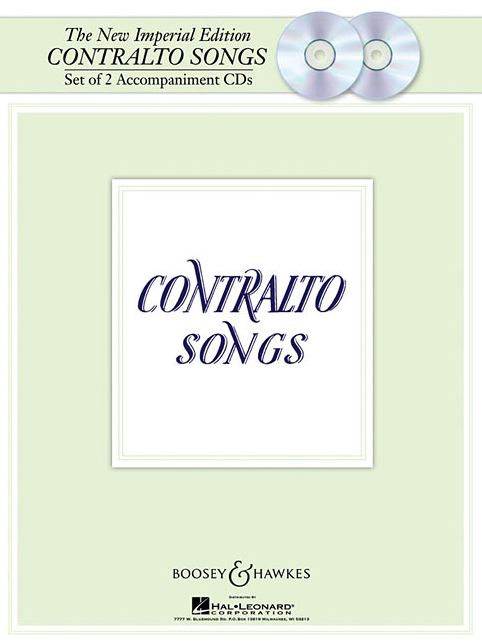 The New Imperial Edition: Accompaniment CDs Contralto Songs