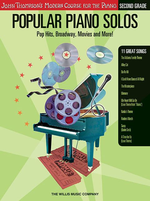 Popular Piano Solos - Second Grade: Pop Hits, Broadway, Movies and More!