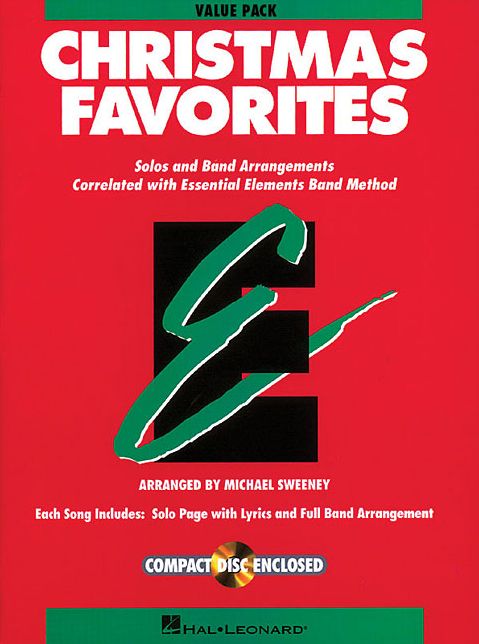 Essential Elements Christmas Favorites: Value Pak (37 part books, conductor score & CD)