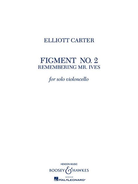 Figment No. 2 - Remembering Mr. Ives: Solo Cello