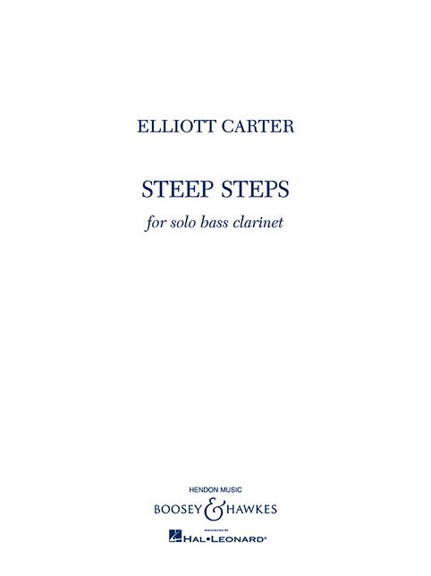 Steep Steps: for Bass Clarinet