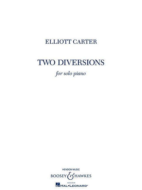 Two Diversions: for Solo Piano