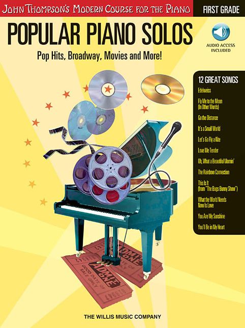 Popular Piano Solos - First Grade: Pop Hits, Broadway, Movies and More!
