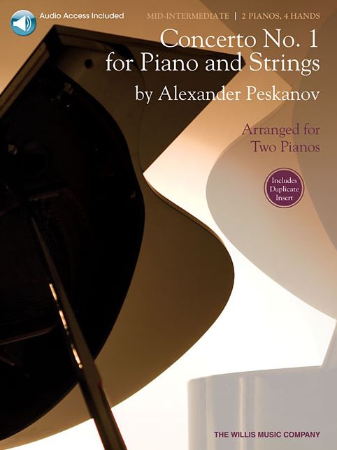 Concerto No. 1 for Piano and Strings: National Federation of Music Clubs 2014-2016 Selection Arranged for Two Pianos