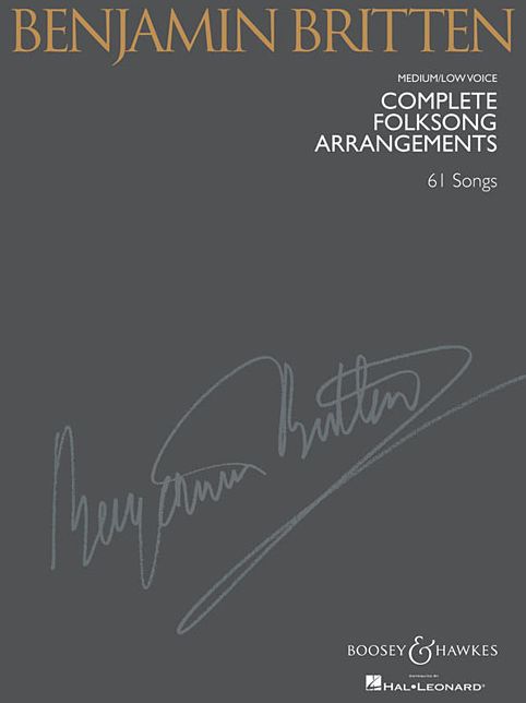 Complete Folksong Arrangements: 61 Songs for Medium/Low Voice