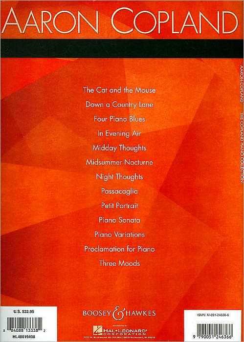 The Copland Piano Collection: 13 Piano Pieces