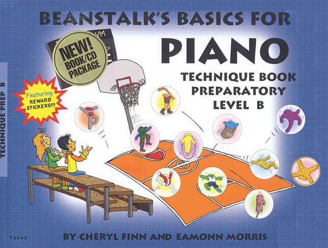 Beanstalk's Basics for Piano: Technique Books: Preparatory Level B