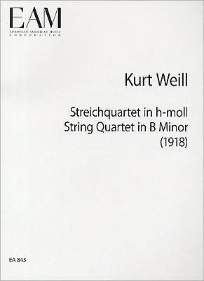 String Quartet in B Minor: Full Score