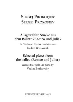 8 Pieces from Romeo and Juliet: for Viola and Piano