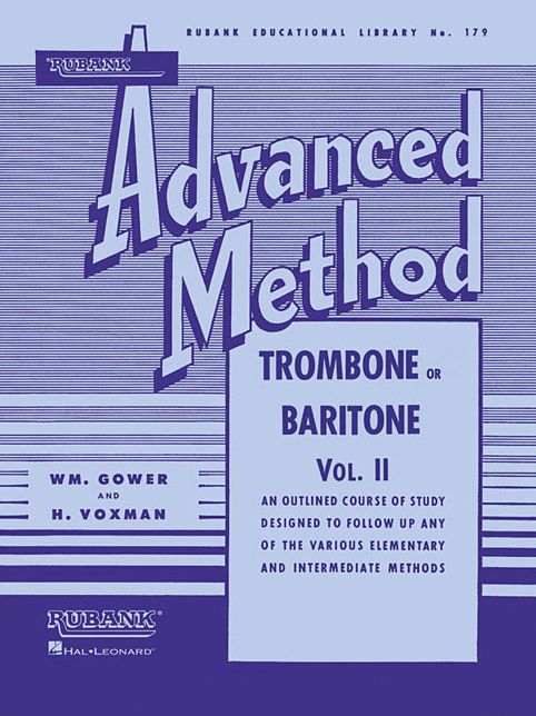 Rubank Advanced Method - Trombone or Baritone, Vol. 2