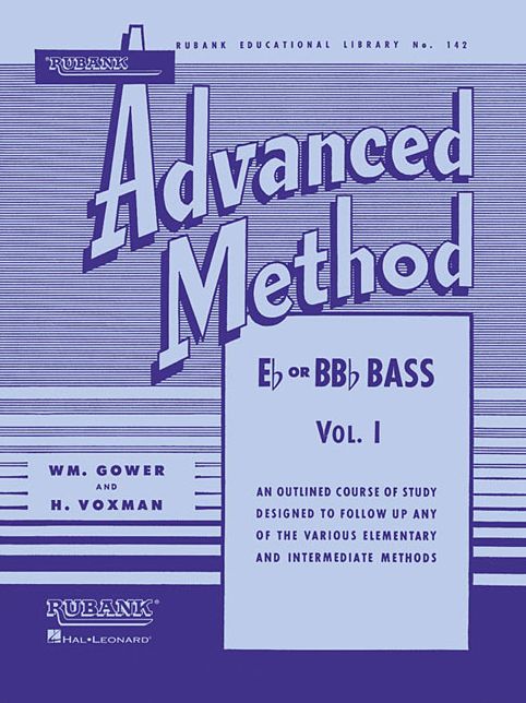 Rubank Advanced Method - E Flat or BB Flat Bass, Vol. 1