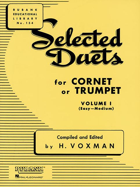 Selected Duets for Cornet or Trumpet: Volume 1 - Easy to Medium