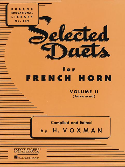 Selected Duets for French Horn: Volume 2 - Advanced