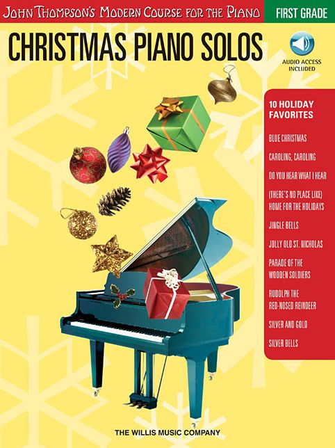 Christmas Piano Solos - First Grade: John Thompson's Modern Course for the Piano
